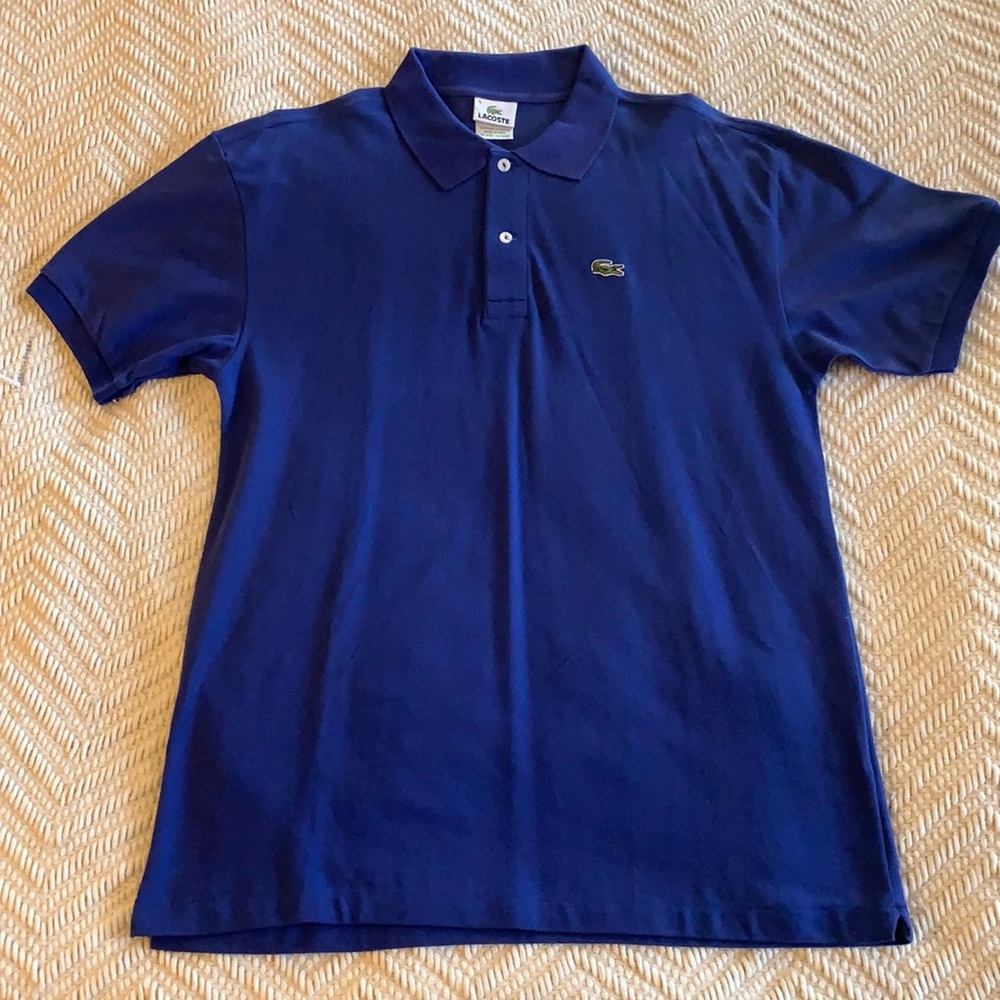 NWT Men’s Lacoste Polo Blue